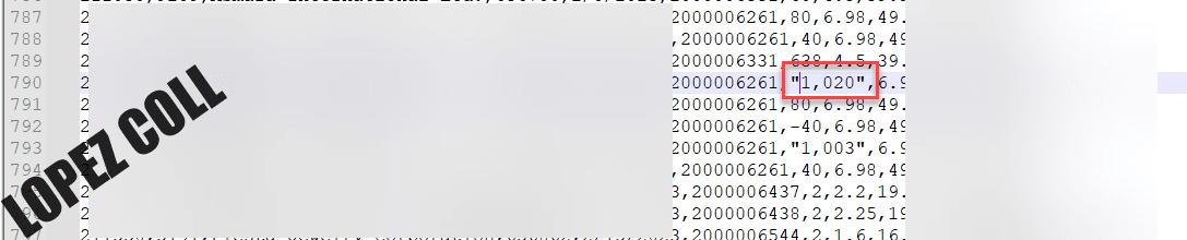 Number formatting issues with DMF and Excel file format