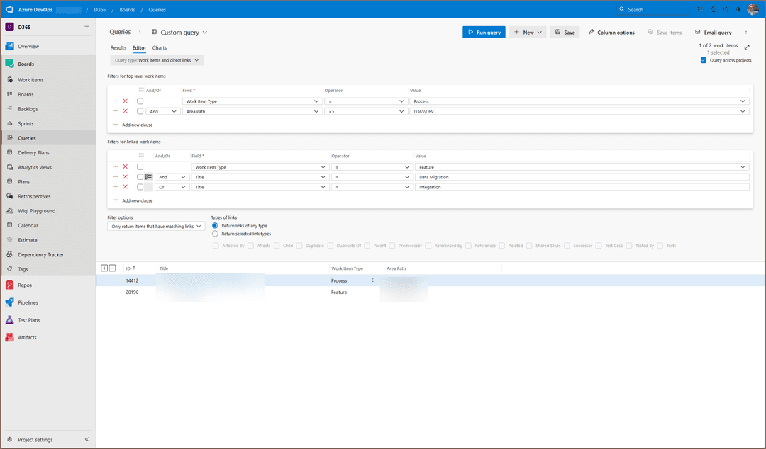 Azure Devops Queries Examples A Faster Way to Query Work Items in Azure DevOps (That I Wish I Knew ...