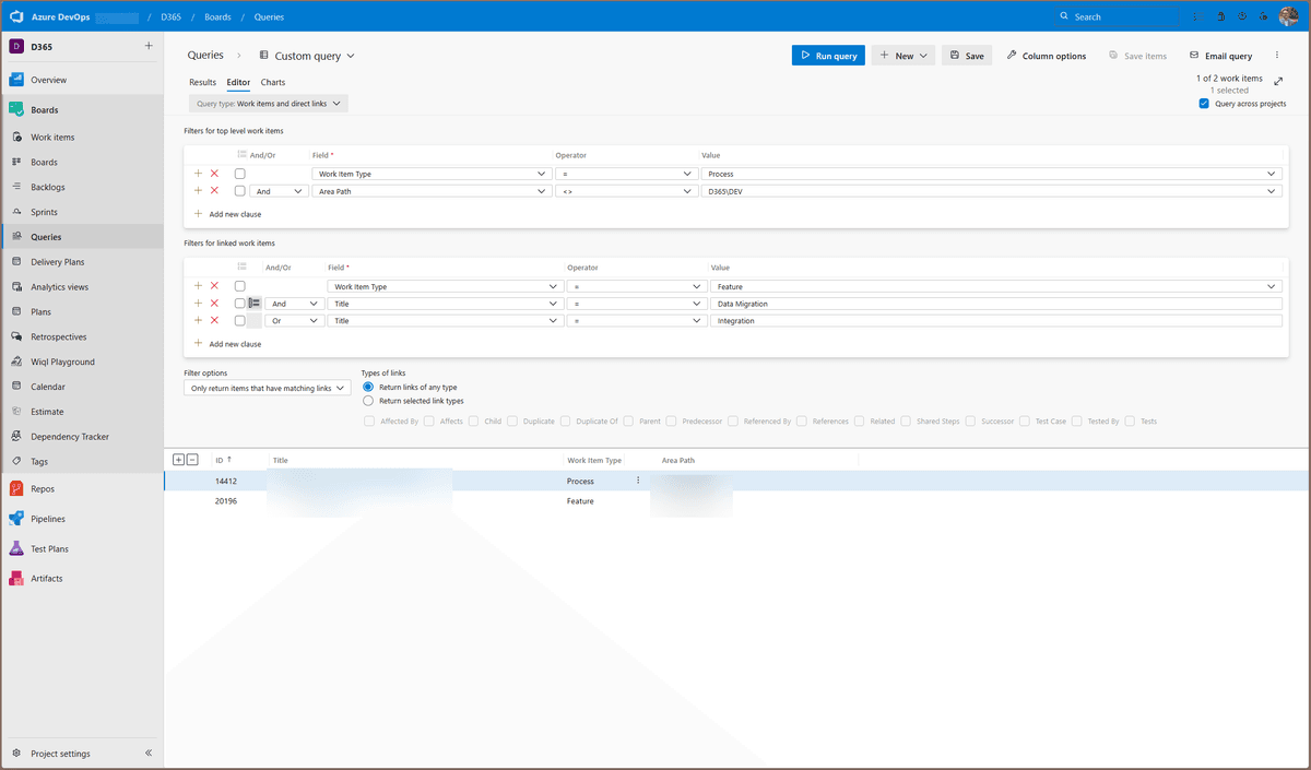 Azure Devops Queries Examples A Faster Way to Query Work Items in Azure DevOps (That I Wish I Knew ...