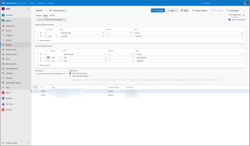 Azure Devops Queries Examples A Faster Way to Query Work Items in Azure DevOps (That I Wish I Knew ...
