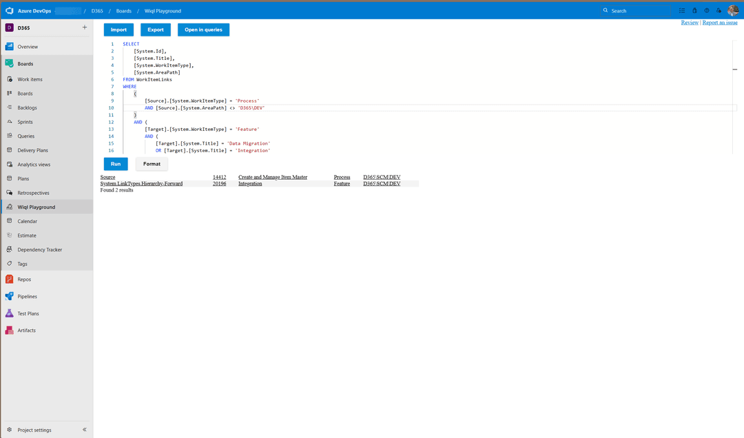 Azure Devops Queries Examples A Faster Way to Query Work Items in Azure DevOps (That I Wish I Knew ...