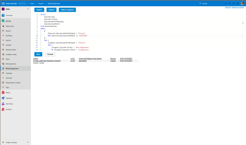 Azure Devops Queries Examples A Faster Way to Query Work Items in Azure DevOps (That I Wish I Knew ...